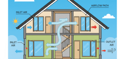 Desain Rumah dengan Ventilasi Silang: