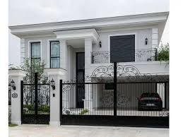 Pagar Minimalis dari Besi Hollow: 