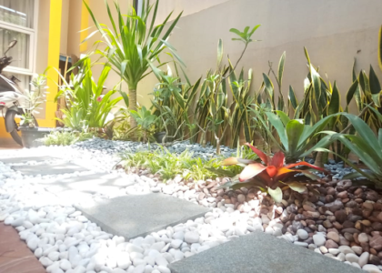 Rumah dengan Taman Kering: